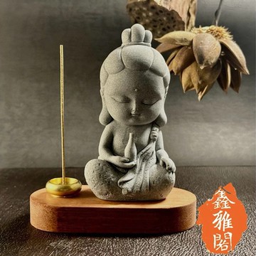 禮田家-開運擺飾線香插座-(陶瓷、青砂石)