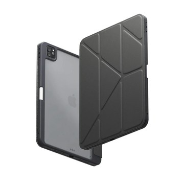 UNIQ iPad Pro 13吋 M5/M4 共用 Moven 磁吸筆槽透明保護套