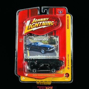 {保固一年 可打統編}喬尼閃電 1/64 合金車模 68 福特 謝爾比 GT500