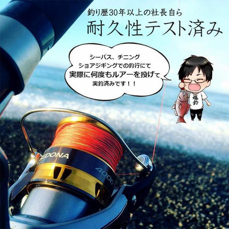 ♥️ 値下げ♥️DINGBEAR フィッシングライン 釣り糸 PE 100M 3