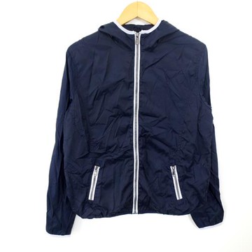 外單男士戶外長袖防風連帽夾克 純色寬松休閑運動防曬衣薄款外套