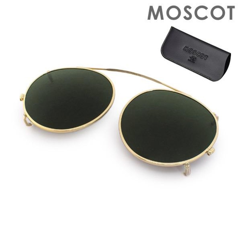 MOSCOT モスコット CLIPZEN MIL-C49000700-02 サイズ49 ゴールド