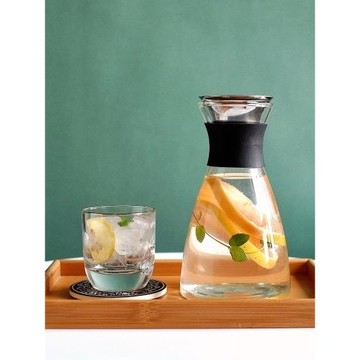 丹麥設計北歐風格網紅款高硼玻璃耐高溫果茶水瓶冷水壺夏天冷飲壺