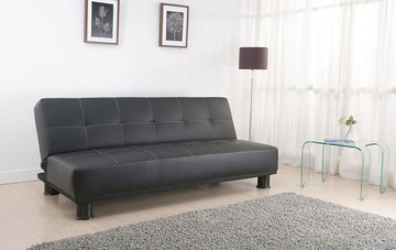 新品上市!!精品嚴選~米修-米修-乳膠皮革超厚坐墊-多人座大尺寸沙發床