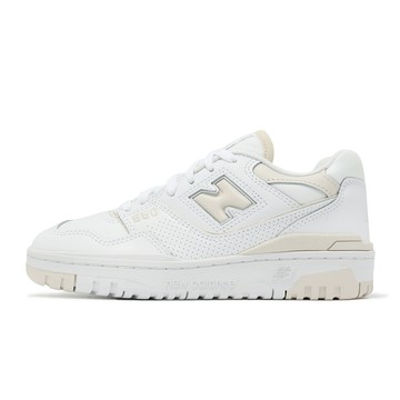 New Balance NB 休閒鞋 550 女鞋 白 亞麻黃 復古 NB 紐巴倫 BBW550BK-B