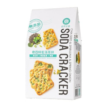 自然主意奇亞籽藍藻蔥餅-180g