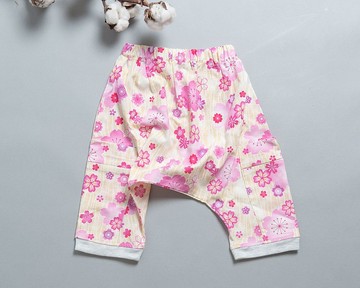 哈倫飛鼠9分長褲- 手作 無毒  童裝 兒童 新生兒