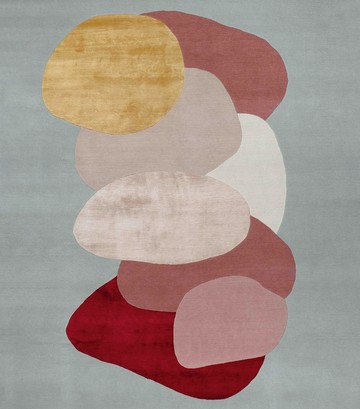 The Rug Company Wool-Silk Gem Rug