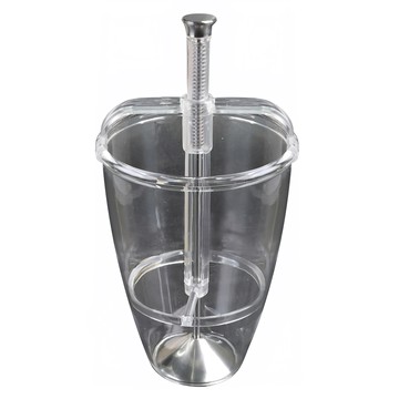 Cakeland 甜甜圈擠壓成型器  水晶甜甜圈製造機  不鏽鋼底座  10 x 19cm  1個