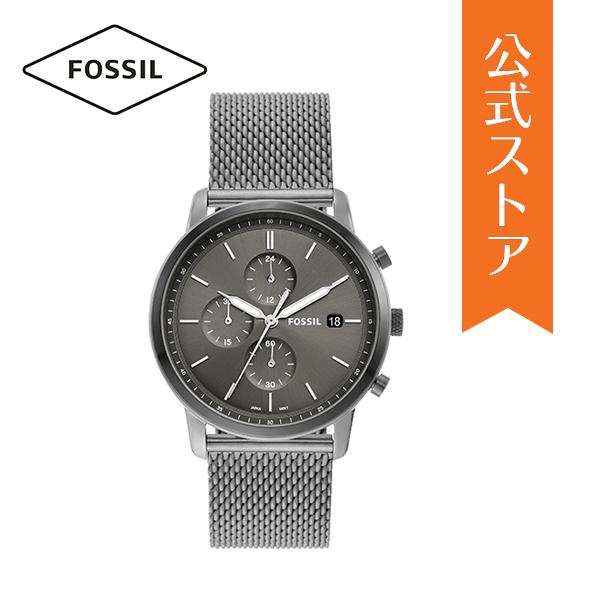 フォッシル 腕時計 メンズ クロノグラフ アナログ 時計 ステンレス メッシュ シルバー MINIMALIST FS5944 FOSSIL 公式 |  LINEショッピング