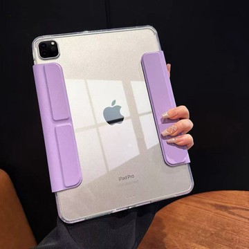 磁吸分體 平板保護套 高透抗黃材質 防摔保護殼 適用 iPad 12 9 Air 8 7 6 Pro A16 M2/M3