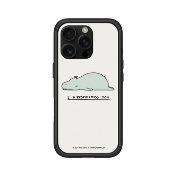 iPhone 16 Pro Mod NX 黑 - ilovedoodle (Lim Heng Swee) - I Hippopotamiss You 河馬