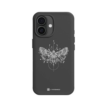iPhone 16 SolidX 黑 - Kerby Rosanes - 蛾 - 白