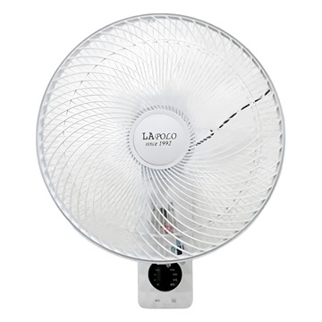 LAPOLO 遙控壁掛扇 三段風速強、中、弱切換  LA-5022
