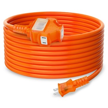 PowerSync 群加 工業用動力延長線 2P 3孔 TU3C3200  橘色  1個  20m