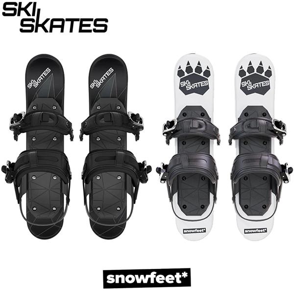 SKI SKATES [ snowfeet ] スキースケート 44cm ミニ/ショートスキー