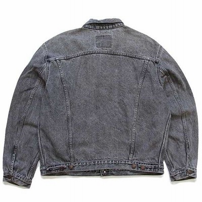 90s Levi'sリーバイス 70503 ブラック デニムジャケット 4ポケット ...