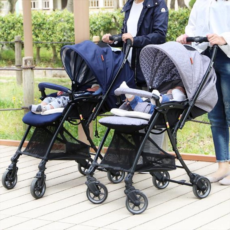 ベビーカー A型 片手でたためる 軽量 新生児 両対面 カルフィットグラン ヤトミ baby | LINEブランドカタログ