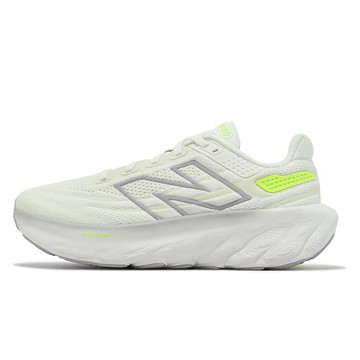 New Balance NB 慢跑鞋 Fresh Foam X 1080 V13 D 寬楦 女鞋 白 螢光黃 厚底 運動鞋 NB W1080F13-D
