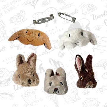 兔隊別針 | 別針 | 兔子 | 野兔 | 科恩