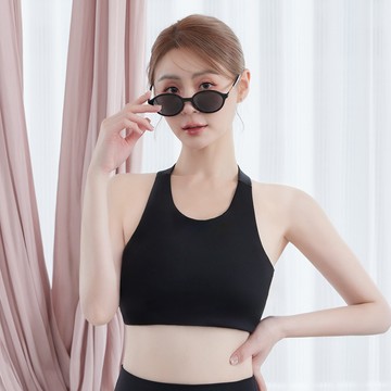 [RUN] 動感美型美背BRA TOP-經典黑