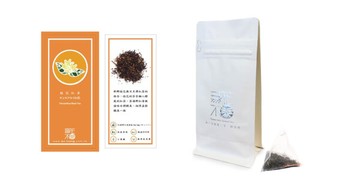 【無花不茶】原葉花茶系列-紅茶款：桂花紅茶—3g三角茶包*10入裝*2袋-【組合商品】桂花紅茶-10入裸包
