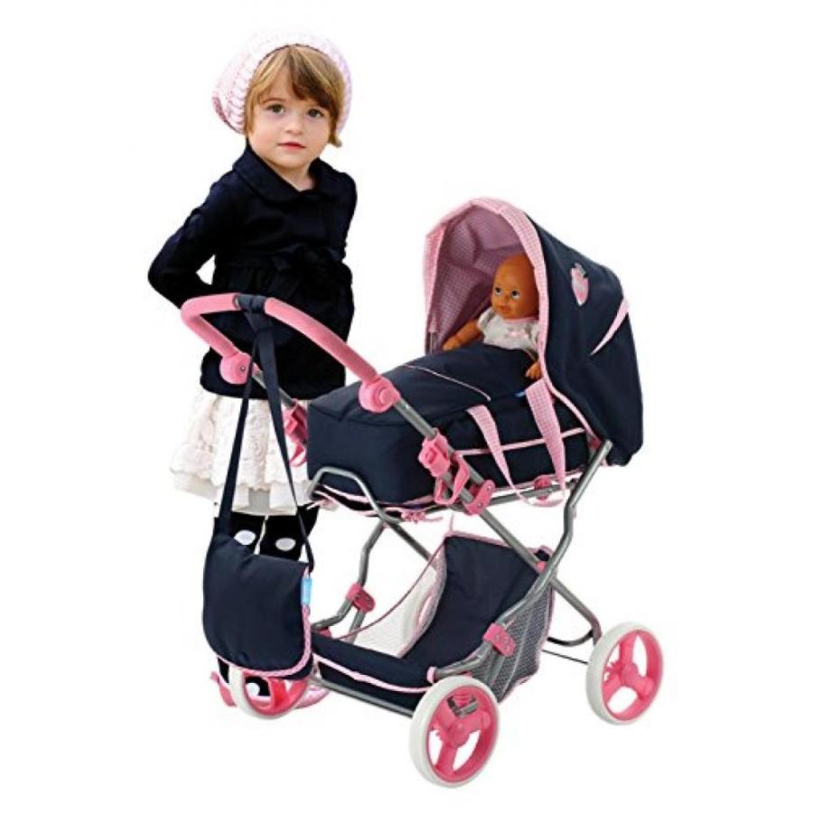 幼児用おもちゃ Hauck Classic Navy Doll Julia Pram Playset