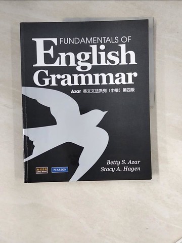 【書寶二手書T6／語言學習_SGQ】英文文法系列(中階)_4/e_Azar