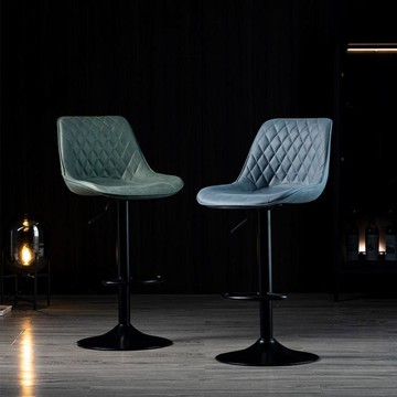 吧台椅 吧臺椅現代簡約升降旋轉前臺吧臺凳子靠背輕奢家用高腳凳酒吧椅子