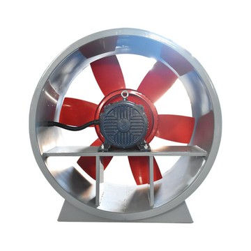 通風設備地下排煙風機工業耐高溫軸流式排煙風機HTF消防排煙風機[DD1218001]