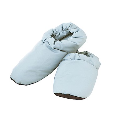 亞曼達Amanda 天然羽毛保暖拖鞋 居家鞋 羽絨鞋(藍)