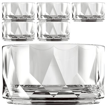 Ocean Glass Connexion 4吋點心缽 6入組  透明色  1組