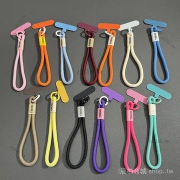 🎇可開發票✨新款簡約ins小衆短款夾片掛繩結實耐用鑰匙手腕式相機通用短繩#免運