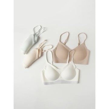 少女文胸 初高中生學生內衣 固定罩杯 青春期發育少女 無鋼圈