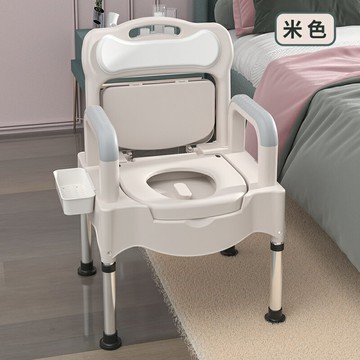 移動馬桶 坐便器 馬桶椅 孕婦老人洗澡坐便兩用椅子可調節高度成人家用移動馬桶室內座便器『cyd24331』