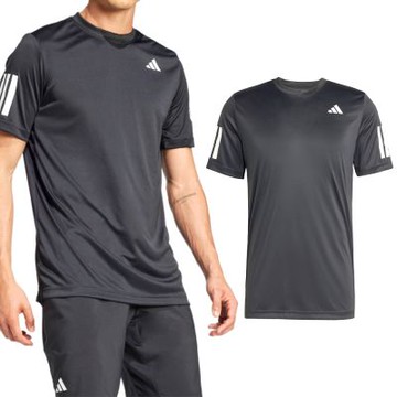 Adidas Club 3str Tee 男款 黑色 亞規 訓練 吸濕排汗 上衣 運動 休閒 短袖 JG0978