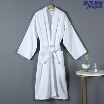 【五星級同款】全棉浴袍 酒店浴袍 割絨浴袍 毛巾浴袍 加厚睡袍 柔軟吸水 親膚透氣 男女通用 居家酒店適用