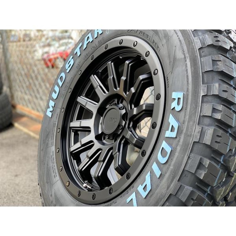 選べるタイヤサイズ 新品 16インチ タイヤホイールセット 4本 マッドスター ラジアル MT 215/70R16 225/70R16 235/ 70R16 ホワイトレター デリカ D5 RAV4 | LINEブランドカタログ