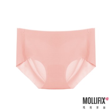 Mollifix 瑪莉菲絲 好動不卡卡運動無痕內褲 (淺粉)