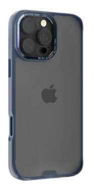 【HODA】柔石軍規防摔保護殼 一般款 無磁吸 iPhone 16 系列 ❮ iPhone 16 Pro Max ❯ 卡布里藍