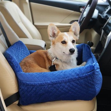 寵物狗狗車載窩可拆洗四季通用車用寵物窩副駕駛坐墊小型犬車墊子