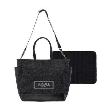 Young Versace Kids 巴洛克印花媽媽包
