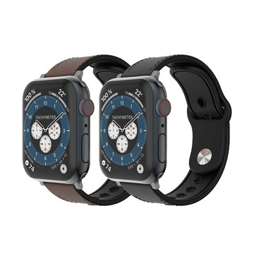 JTLEGEND Apple Watch 42/44/45/46/49mm Sheer真皮防潑水錶帶