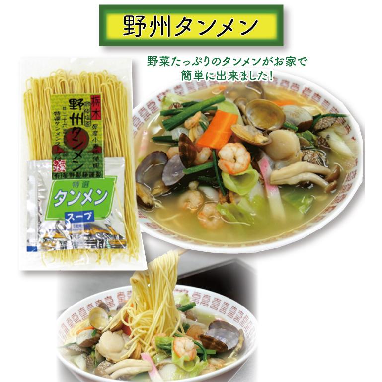 星野製麺 野州支那そば＆野州タンメン10食セット FN077