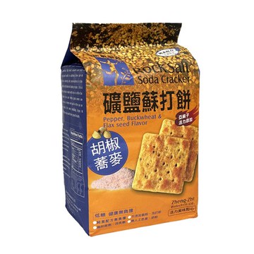 正哲礦鹽蘇打胡椒蕎麥380g