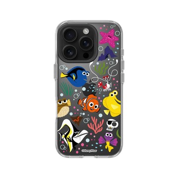 iPhone 16 Pro Clear 透明 - 迪士尼-皮克斯 PIXAR - 海底總動員 - 角色集合