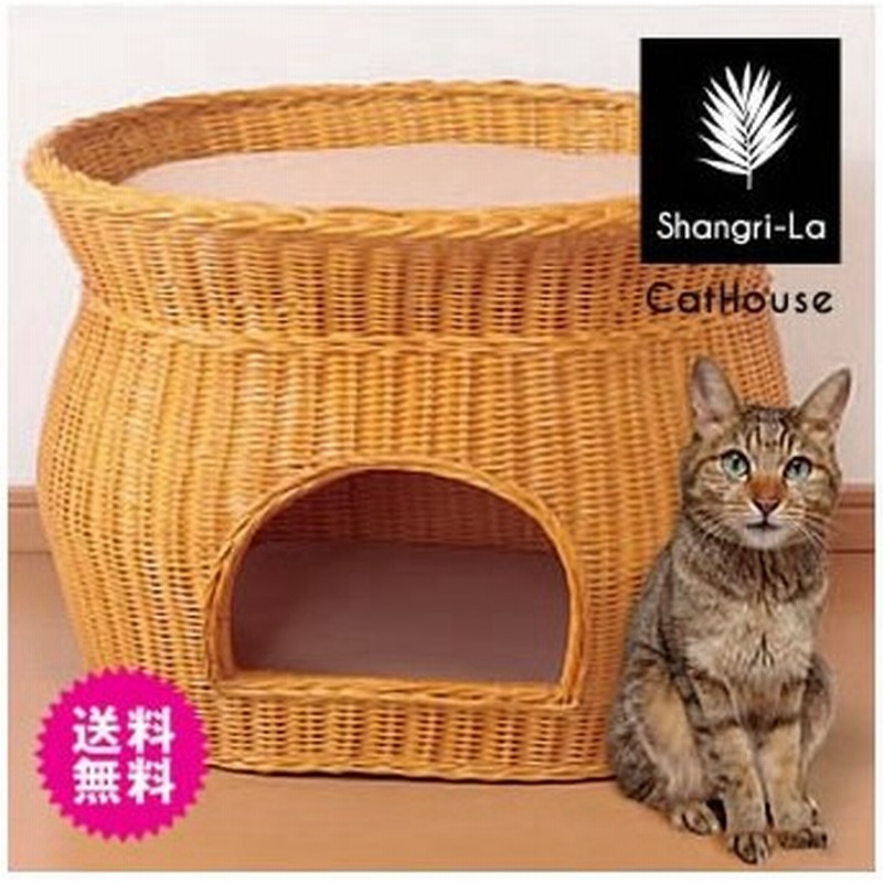小型犬にもおすすめ 猫が喜ぶラタンのキャットハウス 2段ベッド 猫 ベット ドーム型 ペット ベッド 通販 Lineポイント最大0 5 Get Lineショッピング
