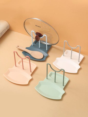 創意鍋蓋架家用坐式廚房臺面放鍋蓋砧板收納架鍋鏟湯勺廚房用品