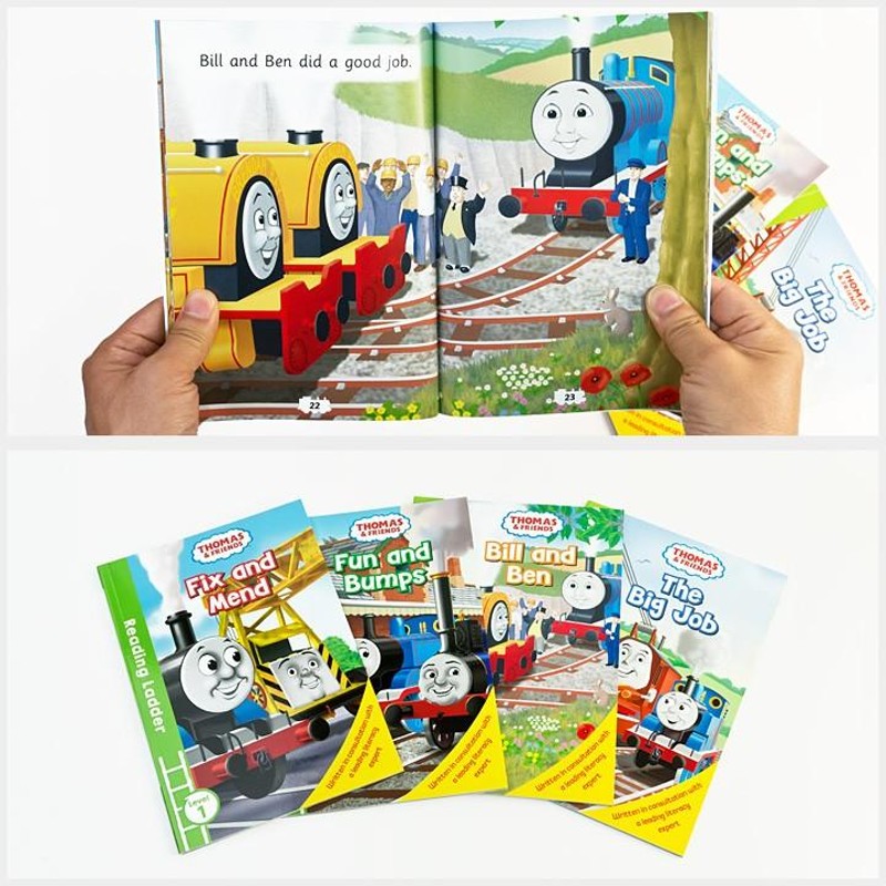 絵本セット THOMAS AND FRIENDS Reading Ladder Level1 4冊セット