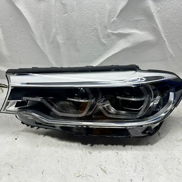 (質量保固）17-20款BMW 5系 G38 LED勺子大燈原廠大燈總成原裝前大燈頭燈